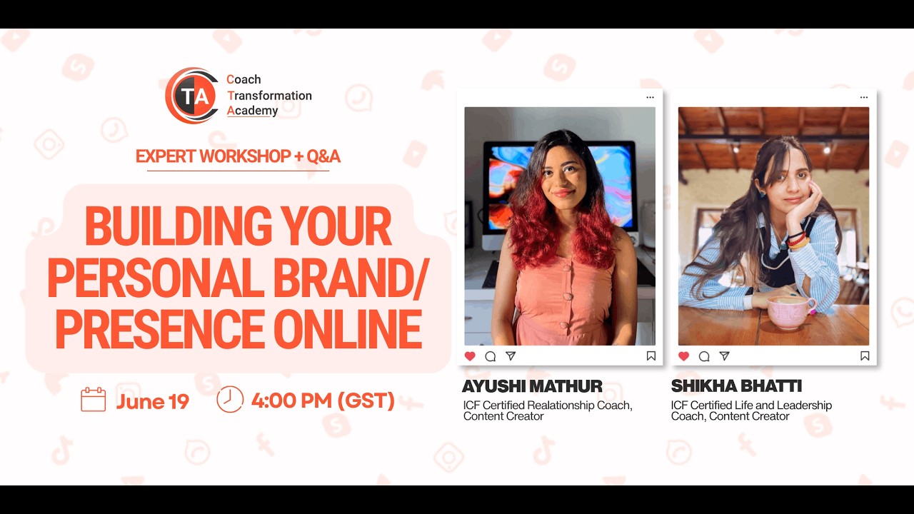 Expert Workshop - Building Your Personal Brand thumbnail